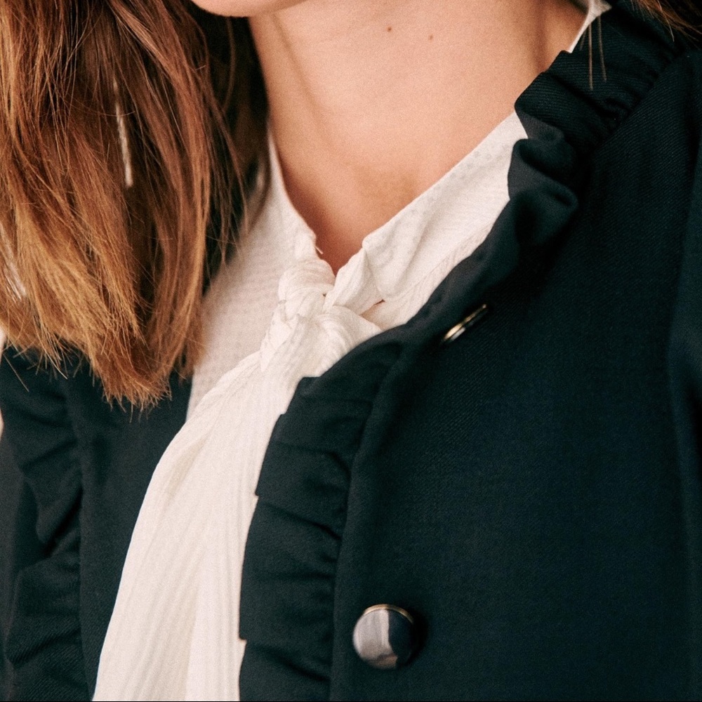 Sezane Hugo Jacket US 6 NWT - Picture 2 of 5
